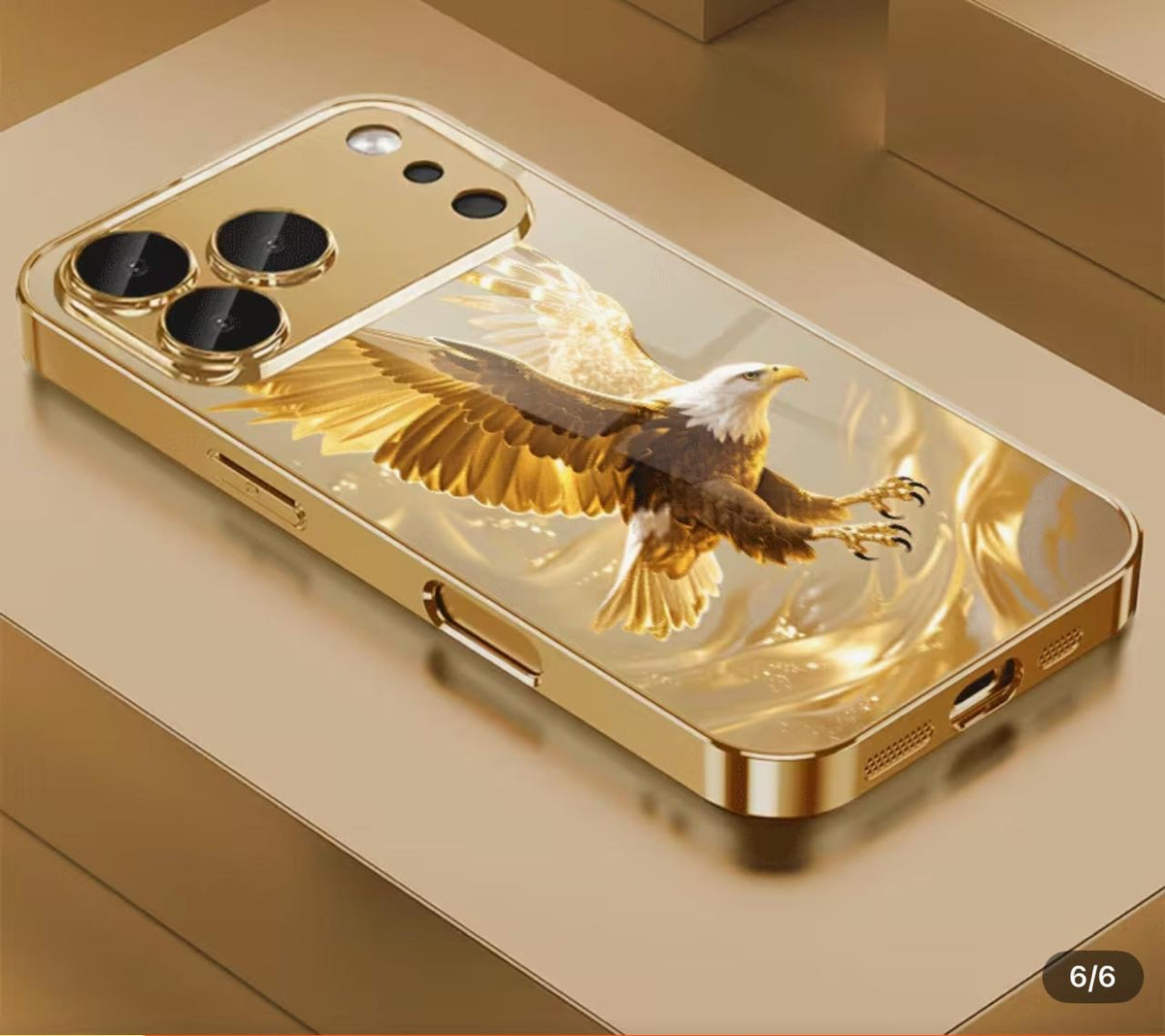 Gold Eagle Phone Case